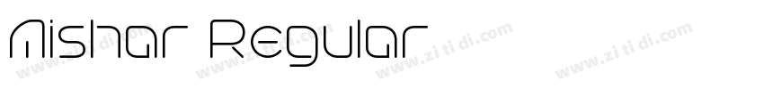 Aishar Regular字体转换